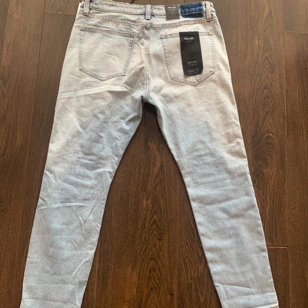 ROLLAS Rollies  Skinny Jeans Beached Blue